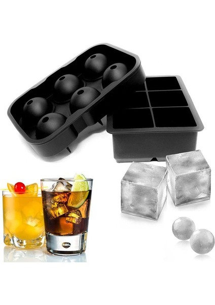 Petek Yeniden Kullanılabilir Buz Küpü Silikon Kalıp Buz Yapım Makinesi Dondurma Araçları Gıda Sınıfı Buz Topu Kalıbı Yuvarlak Kare Buz Kalıbı Kalıp Mutfak Aletleri (Yurt Dışından) fırsatları
