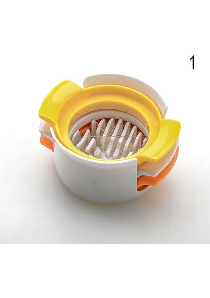 -N1 1 Adet 3 In 1 Yumurta Dilimleyici Yumurta Kesici Ev Haşlanmış Yumurta Yaratıcı Mutfak Aksesuarları (Yurt Dışından)