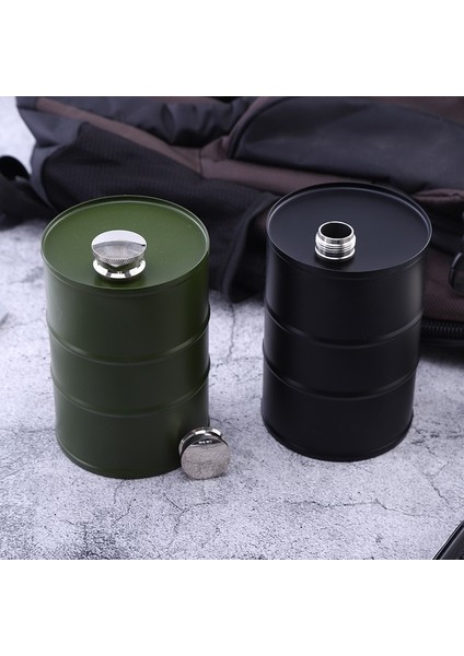 (25OZ)-C 25OZ Yağ Varil Davul Viski Cep Şişesi 304 Paslanmaz Çelik Alkol Likör Votka Viski Sürahi Şişe Alkol Cep Şişesi (Yurt Dışından) fiyatları