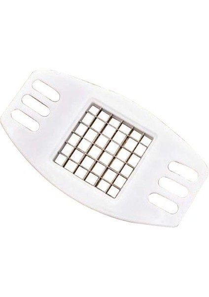 1 Adet Beyaz Pratik Sebze Patates Dilimleme Kesici Fransız Kızartma Kıyıcı Paslanmaz Çelik Patates Kesme Aletleri Mutfak Alet Sebze Araçları (Yurt Dışından)