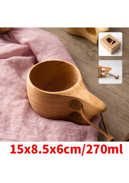 01 El Yapımı Iskandinav Ahşap Bardak Taşınabilir Kuksa Kordon Kahve Kupa Süt Fincan 250 ml Çay Kahve Içme Bardağı Ahşap Kahve Kupa (Yurt Dışından) modelleri
