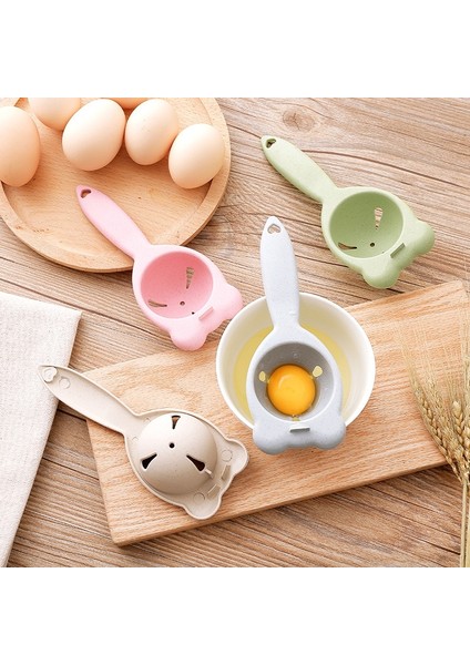 Gösterildiği Gibi Yumurta Beyazı Ayırıcı Aracı Gıda Sınıfı Mutfak Gadget Pişirme Pişirme Yumurta Ayırma Elek Çok Renkli Filtre (Yurt Dışından) modelleri