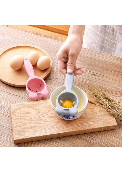 Gösterildiği Gibi Yumurta Beyazı Ayırıcı Aracı Gıda Sınıfı Mutfak Gadget Pişirme Pişirme Yumurta Ayırma Elek Çok Renkli Filtre (Yurt Dışından) indirimleri
