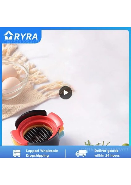 115856 Üçlü Yumurta Kesici Kararlı Aksesuarlar Temizlemesi Kolay Kullanımı Kolay Ev Keskin Mutfak Kullanışlı ve Uygulanabilir Alet Pas Önleyici (Yurt Dışından) fiyatları