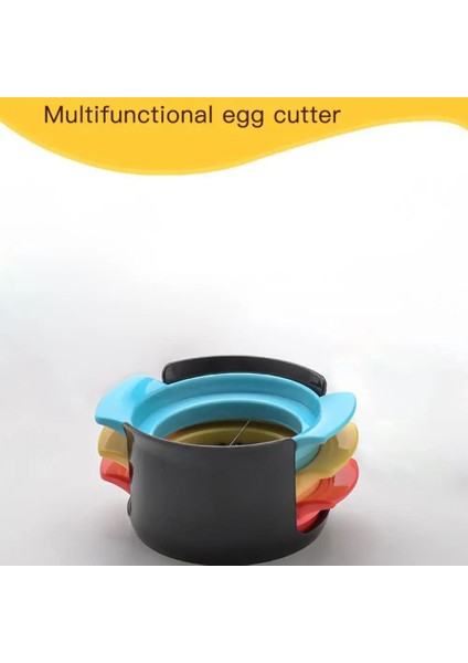 115856 Üçlü Yumurta Kesici Kararlı Aksesuarlar Temizlemesi Kolay Kullanımı Kolay Ev Keskin Mutfak Kullanışlı ve Uygulanabilir Alet Pas Önleyici (Yurt Dışından) modelleri