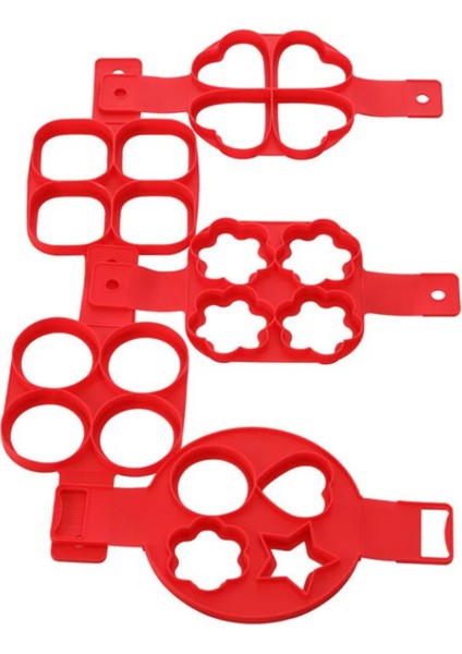 B 1 Adet Yumurta Gözleme Halkası Yapışmaz Gözleme Yapımcısı Kalıp Silikon Yumurta Pişirici Kızarmış Şekillendirici Omlet Kalıpları Mutfak Pişirme Aksesuarı (Yurt Dışından) fırsatları