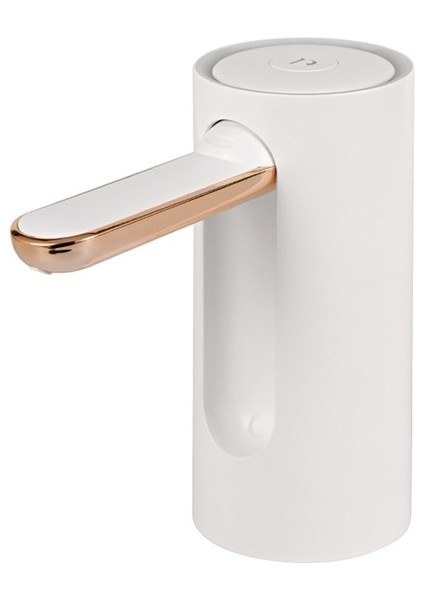 Beyaz 1 Adet 300 Ml/dak Su Sebili Otomatik Mini Namlulu Su Elektrikli Pompa USB Şarj Taşınabilir Su Sebili Içecek Sebili (Yurt Dışından)