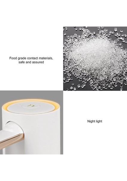 Beyaz 1 Adet 300 Ml/dak Su Sebili Otomatik Mini Namlulu Su Elektrikli Pompa USB Şarj Taşınabilir Su Sebili Içecek Sebili (Yurt Dışından) indirimleri