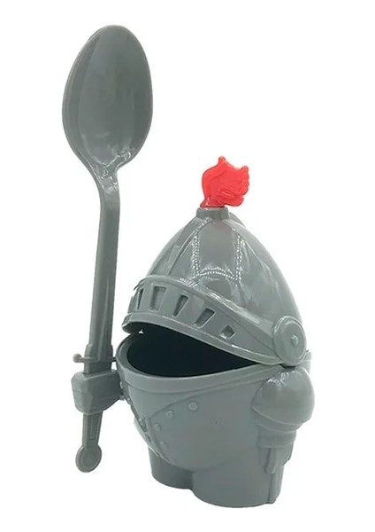 Stil 1 Yumuşak Veya Sert Haşlanmış Yumurtalık Tutucu ve Kaşık Dahil - Şövalye Tasarımı - Mutfak Gereçleri Dekoru (Yurt Dışından)