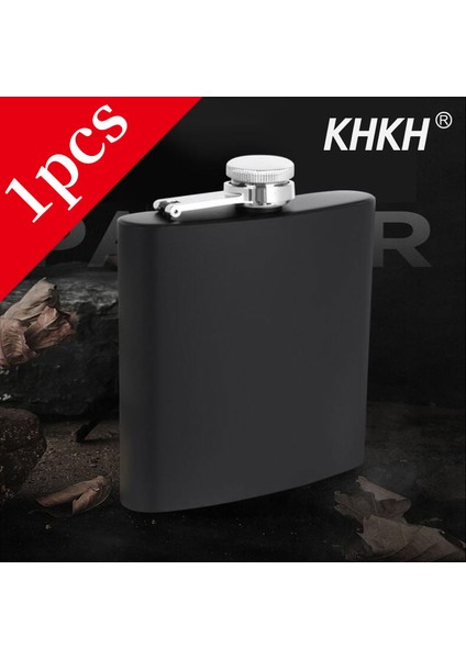 Siyah Drinkware Paslanmaz Çelik Şarap Pot 6 Oz Yüksek Kaliteli Şarap Viski Pot Şişe Hip Mataralar Tiryakisi Alkol Şişesi Taşınabilir Flagon (Yurt Dışından) fiyatları