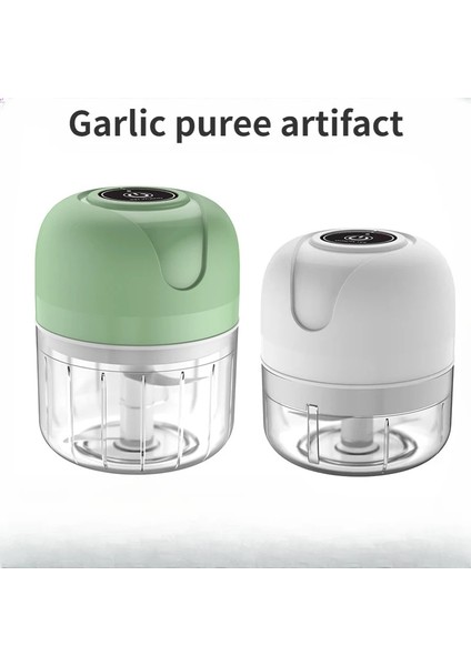 Beyaz 250 ml Elektrikli Ev Kıyma Makinesi, Pişirme Makinesi, Şefin Sarımsak Ezici, Sarımsak Dövme ve Presleme Makinesi, Mini Sarımsak Ezici (Yurt Dışından) fiyatları