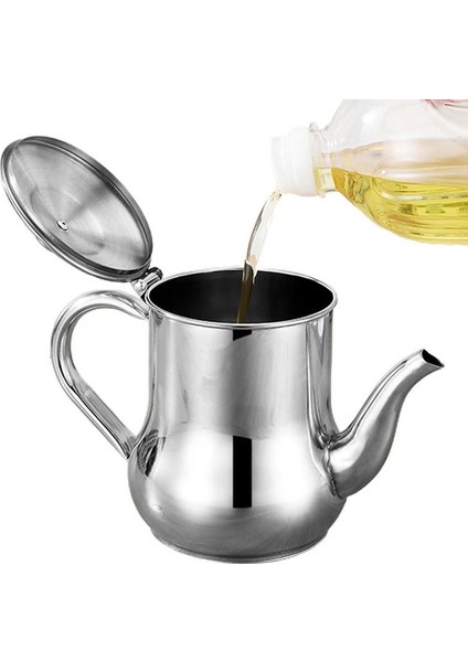 32OZ Süzgeçli Gres Kabı Toz Geçirmez Kapaklı Gres Tutucu Gres Tutucu Büyük Ghee Kabı Veya Pastırma Yağ Kabı (Yurt Dışından)