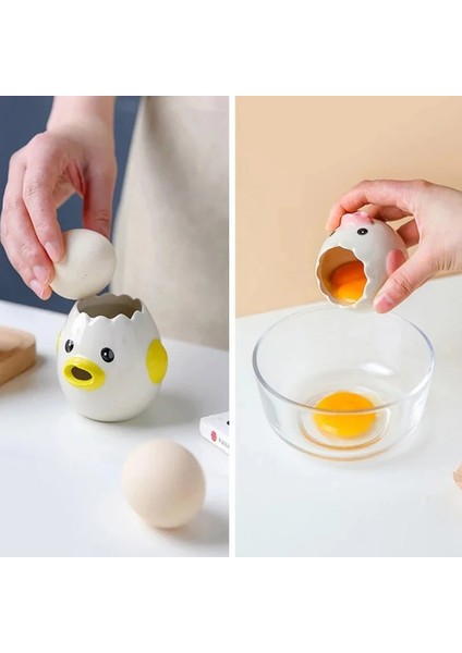Pembe Karikatür Yumurta Beyaz Ayırıcı Sevimli Tavuk Yumurta Beyaz Sarısı Ayırıcı Protein Seramik Filtre Ayırıcılar Pişirme Pişirme Mutfak Aletleri (Yurt Dışından) indirimleri