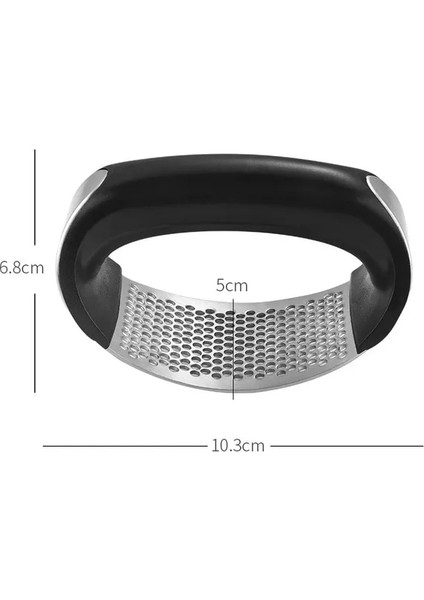 Sarımsak Presi 1 Adet Paslanmaz Çelik Sarımsak Gıda Kırıcı Manuel Sarımsak Presi Soyucu Fırça Sebze Meyve Araçları Çok Fonksiyonlu Mutfak Gadget (Yurt Dışından)