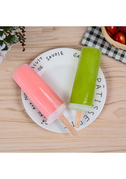 Kırmızı Gıda Sınıfı Silikon Dondurma Kalıp Yeniden Kullanılabilir Popsicle Silikon Kalıplar Ev Yapımı Dondurucu Buz Pop Kalıp Çocuklar Için Sopalarla (Yurt Dışından) modelleri