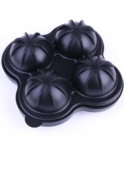 Siyah 2020 Çok Fonksiyonlu 4-Cavity Silikon Top Buz Küpü Makinesi Kokteyl Viski Formu Buz Küpleri Tepsisi Dondurma Kalıp Mutfak Aracı (Yurt Dışından)