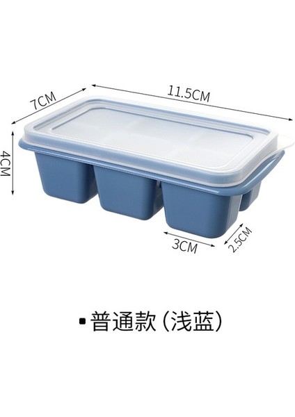 Plastik Ltbu Buz Küpü Buz Yapma Kalıp Ev Silikon Buz Kalıbı Kapaklı Buz Yapma Kutusu Buz Kalıp Küp Kalıp Yaz (Yurt Dışından)