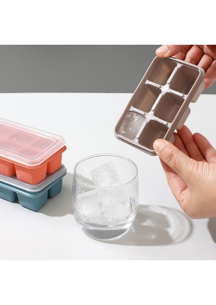 Plastik Ltbu Buz Küpü Buz Yapma Kalıp Ev Silikon Buz Kalıbı Kapaklı Buz Yapma Kutusu Buz Kalıp Küp Kalıp Yaz (Yurt Dışından) fiyatları