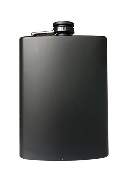 Tek-4 8 Oz 18/8 Paslanmaz Çelik Votka Bardağı Viski Şişesi Cep Şişesi Hediye Kutusu Seti Yeni Siyah Bardaklar ile Alkol Huni Likör Flagon (Yurt Dışından)