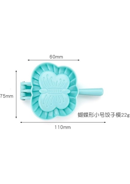 Butterfly-S Börek Yapımcısı Pp Kullanımı Kolay Makinesi Evde Emek Tasarrufu Sağlayan Yaratıcı Çevre Koruma L/m/s Kalıbı (Yurt Dışından)