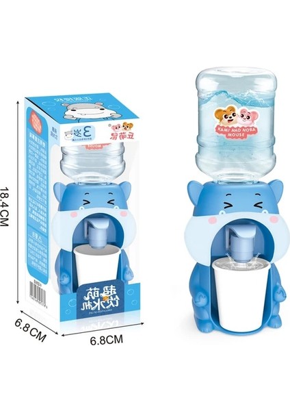 Hippo Sevimli Mini Su Sebili Karikatür Desen Içme Suyu Soğutucu Gerçekçi Sevimli Çocuk Cosplay Sahne Ev Dekor Süsleme (Yurt Dışından) fiyatları