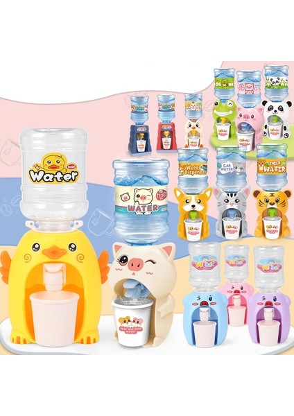 Hippo Sevimli Mini Su Sebili Karikatür Desen Içme Suyu Soğutucu Gerçekçi Sevimli Çocuk Cosplay Sahne Ev Dekor Süsleme (Yurt Dışından) modelleri