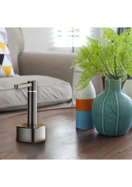 Siyah 220V 4W Otomatik Su Pompası USB Şarj 1200MAH Elektrikli Su Sebili 3 Vitesli Ayar Ev Ofis Için Akıllı Kantitatif (Yurt Dışından) indirimleri