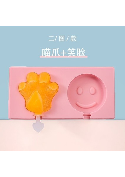 Stil 1 1 Adet Silikon Dondurma Kalıp Popsicle Sevimli Karikatür Hayvan Pop Kapakları ve Çubukları ile Yeniden Kullanılabilir Diy Yapımı Yaz Favorileri 4 Adet/grup (Yurt Dışından)