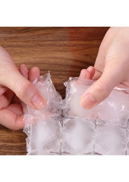 20 Adet 20 Adet Tek Kullanımlık Buz Yapma Torbaları Dondurma Makinesi Buz Küpü Çantası Kendinden Contalı Buz Yapma Yaz Için Dıy Içme Buz Küpü Tepsisi Kalıp (Yurt Dışından)