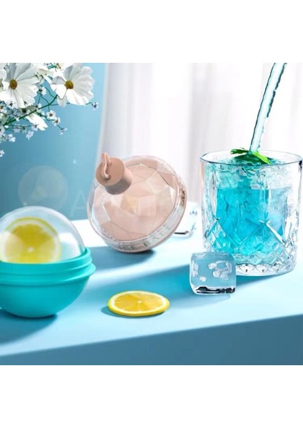 B Yaratıcı Yeni Silikon Kare Buz Kalıp Buz Küpü Tepsileri Kapak Kalıp Saklama Kutusu Yaratıcı Araç Buz Küpü Makinesi Soğuk Içecekler Mutfak Bar (Yurt Dışından) modelleri