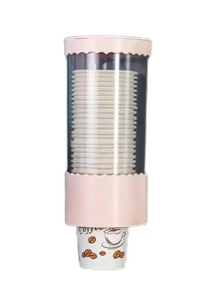 Pembe 1 Izgaralı Kullanışlı Kağıt Bardak Tutucu Delinmez Güçlü Taşıma Kapasitesi Koku Yok Çevre Dostu Tek Kullanımlık Bardak Dispenseri (Yurt Dışından) fiyatları