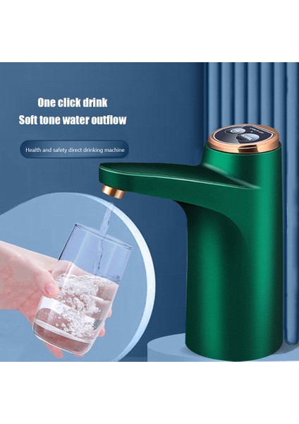 Siyah Su Şişesi Pompası USB Şarj Otomatik Elektrikli Su Sebili Pompası Mini Namlulu Su Pompası Otomatik Anahtar Içme Sebili (Yurt Dışından) fırsatları