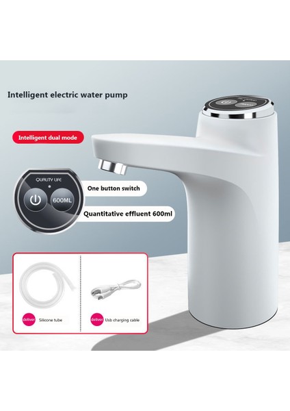 Siyah Su Şişesi Pompası USB Şarj Otomatik Elektrikli Su Sebili Pompası Mini Namlulu Su Pompası Otomatik Anahtar Içme Sebili (Yurt Dışından) indirimleri