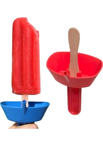 Yeşil Yeni Damlamaya Dayanıklı Buzlu Şeker Rafı Damlamasız Buzluk Hiçbir Karışıklık Ücretsiz Dondurulmuş Ikramlar Rafı Popsicle Tutucu Çocuklar Için Pipetli Dondurma (Yurt Dışından)