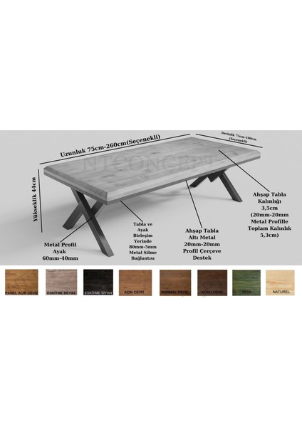 Pue Masif Ahşap Sehpa modelleri