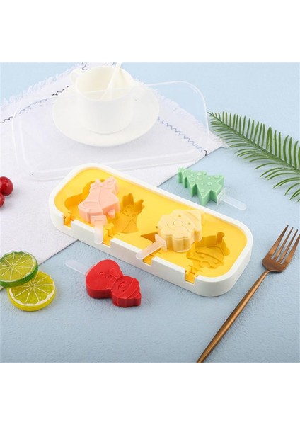 B-Göksel Vücut Kendi Kendine Yapılan Dondurma Kalıbı Popsicle Kalıp Karpuz Ananas Tavşan Karikatür Hayvan Dondurma Kalıbı Ev Dondurma Kalıbı (Yurt Dışından) indirimleri