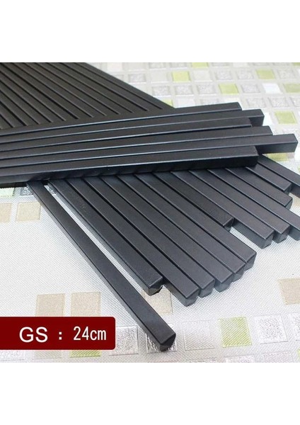 24CM-10PAIRS-GB Yemek Çubukları 10 Çift Yeniden Kullanılabilir Cam Elyaf Yiyecek Çubukları Japon Çin Kore Yemek ve Yemek Pişirmeye Uygun, Hepsi Bir Hediye Kutusunda (Yurt Dışından) fiyatları