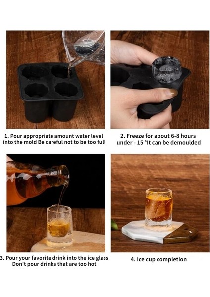 Gül 4 Izgaralar Buz Kabı Kalıbı Silikon Buz Küpü Tepsi Buz Kalıbı Buz Atış Cam Kalıp Buz Yapım Makinesi Yaz Içme Aracı Buz Küpü Makinesi Kalıp (Yurt Dışından) modelleri