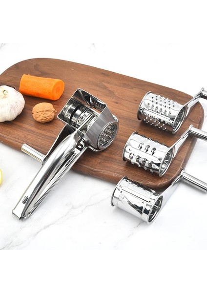 Dilimleyici 4 Davul Bıçakları Döner Peynir Rende Paslanmaz Çelik Peynir Dilimleyici Parçalayıcı Tereyağı Kesici Mutfak Aletleri (Yurt Dışından) modelleri