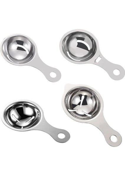 304 Kulak Tipi Olmadan Paslanmaz Çelik Yumurta Beyazı Sarısı Ayırıcı Filtre Aletleri Mutfak Pişirme Gadget Pişirme Yumurta Aşçı Yumurta Bölücü Aracı (Yurt Dışından) fiyatları