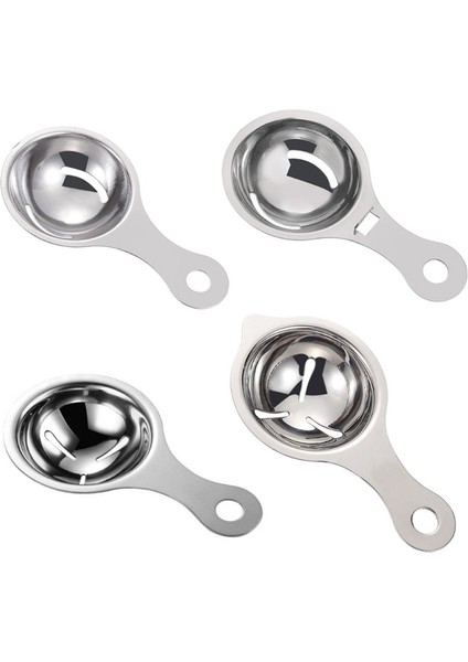 304 Kulak Tipi Olmadan Paslanmaz Çelik Yumurta Beyazı Sarısı Ayırıcı Filtre Aletleri Mutfak Pişirme Gadget Pişirme Yumurta Aşçı Yumurta Bölücü Aracı (Yurt Dışından) modelleri