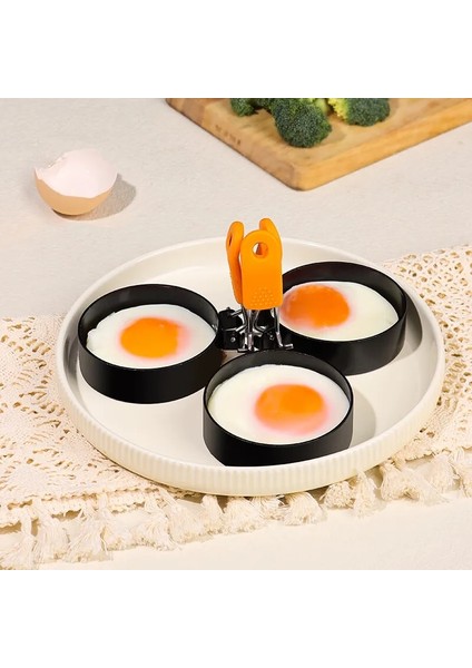 11 Yumurta Kalıp Kızarmış Yumurta Şekillendirici Daire Yumurta Kalıp Dıy Kahvaltı Eggs Gözleme Yüzükler Gadget Sandviç Mutfak Aksesuarları Gereçler Pişirme Araçları (Yurt Dışından)