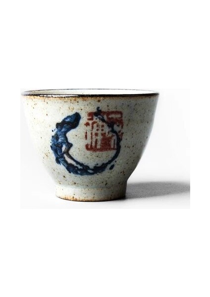 Çay Kasesi 65ML 6 Stil Vintage Çin Çömlekçilik Bardak Güzel Şarap Çay Bardağı Seti Teaware Kaligrafi Çay Kase Töreni Antika Çay Fincanı Kahve Kupaları (Yurt Dışından)