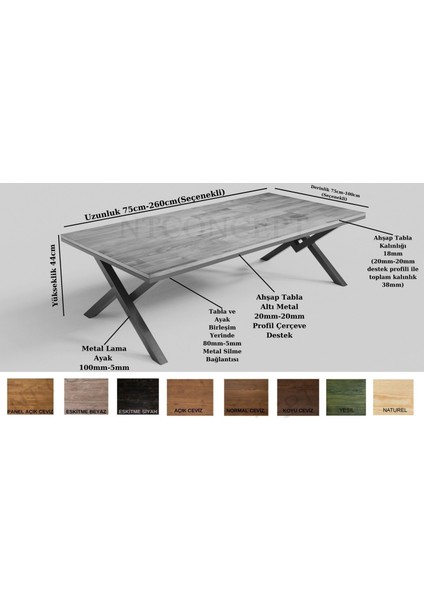 Kue V Ayak Masif Ahşap Sehpa fiyatları