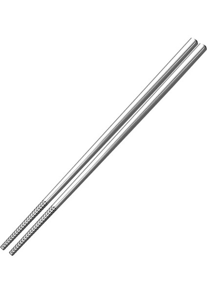 316HLF 1 Çift 316 Paslanmaz Çelik Çubuklar Kaymaz Çin Yemek Çubukları Ev Metal Yemek Çubukları Suşi Çubukları Mutfak Sofra (Yurt Dışından)