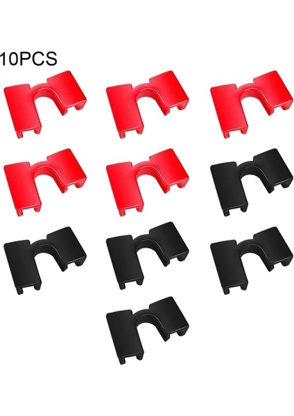 Kırmızı ve Siyah-10 Adet 10 Adet Yeniden Kullanılabilir Çubuk Yardımcıları Eğitim Çin Yemek Çubukları Eğitmen Tutucu Reklamlar Için Acemi Eğitmenler Veya Öğrenci (Yurt Dışından)