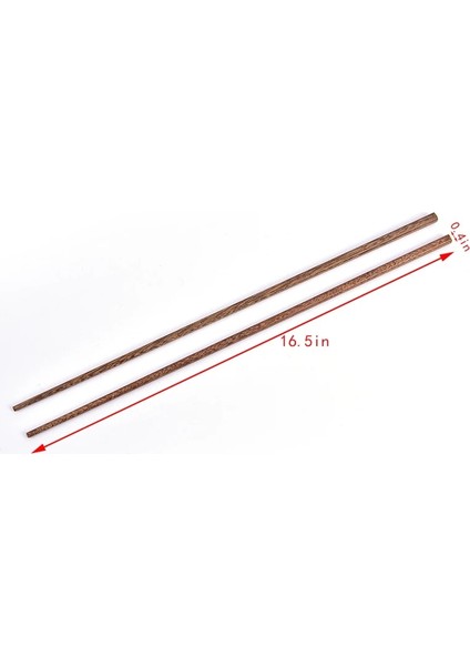 1 Çift Gösterilmiştir 42CM 2renk 42CM Uzunluk Uzun Boy Derin Kızartma Mutfak Aletleri Erişte Çubuklarını Gıda Çubukları Çin Tarzı Uzatmak Güveç Ahşap Pişirme (Yurt Dışından)