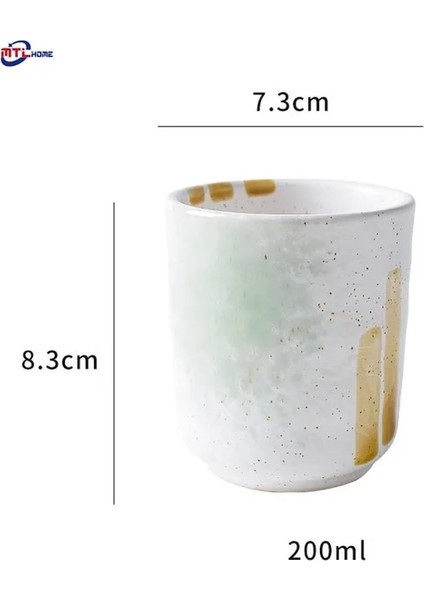 B03 200-300ML 200-300ML Çin Porselen Kahve Kupa Espresso Bardak Geleneksel Çin Retro Seramik Çay Fincanı اكواب قهوه (Yurt Dışından)