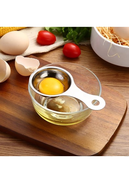 2 Adet Yumurta Beyaz Ayırıcı Paslanmaz Çelik Aletler Yumurta Sarısı Filtre Alet Mutfak Aksesuarları Ayırma Hunisi Kaşık Bölücü Eşyaları (Yurt Dışından) fiyatları