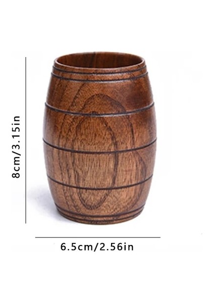 02 Ahşap Büyük Göbek Bardak El Yapımı Doğal Ladin Ahşap Bardak Bira Çay Kahve Süt Su Bardağı Mutfak Bar Parti Drinkware Bardak (Yurt Dışından)